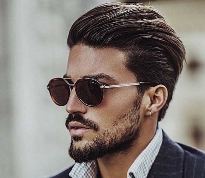 pompadour classico tendenze capelli uomo 2018