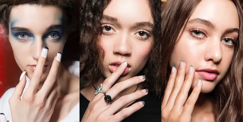 French manicure colorate estate 2018
