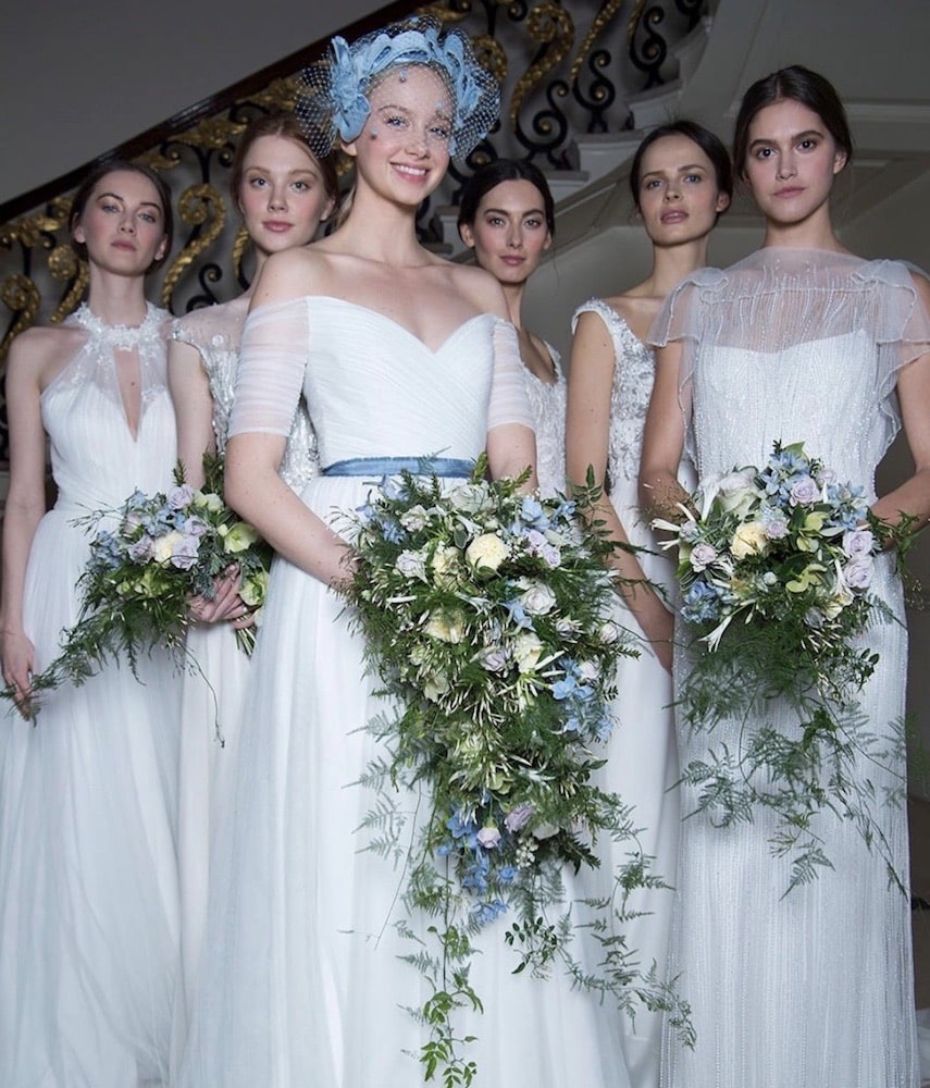 Jenny Packham sposa 2019 anteprima Londra