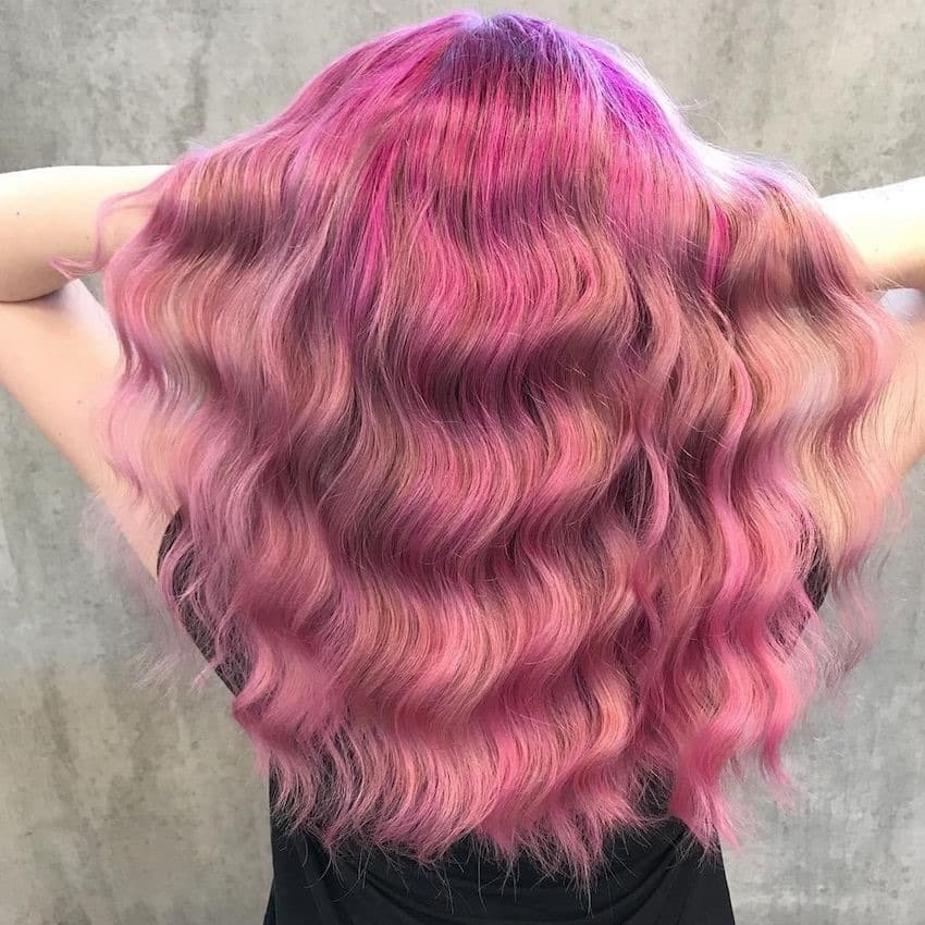 capelli lunghi colorati estate 2018