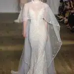 Berta Abito sposa con mantella 2019