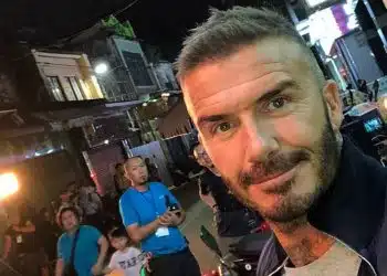 David Beckham nuovo taglio capelli 2018