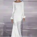 Abito bianco non maniche lunghe Jesus Peiro 2019