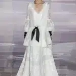 Abito da sposa con giacca in pizzo