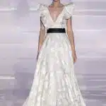 abito da sposa biaco e nero jesus peiroo 2019