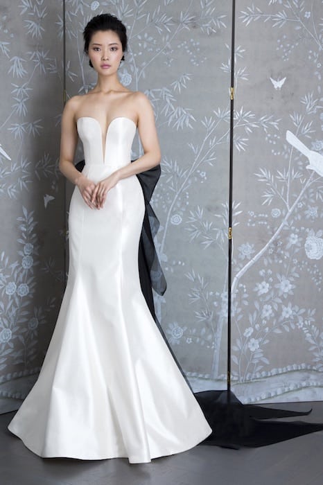 Legends Romona kezeeva abito sposa 2019-bianco nero