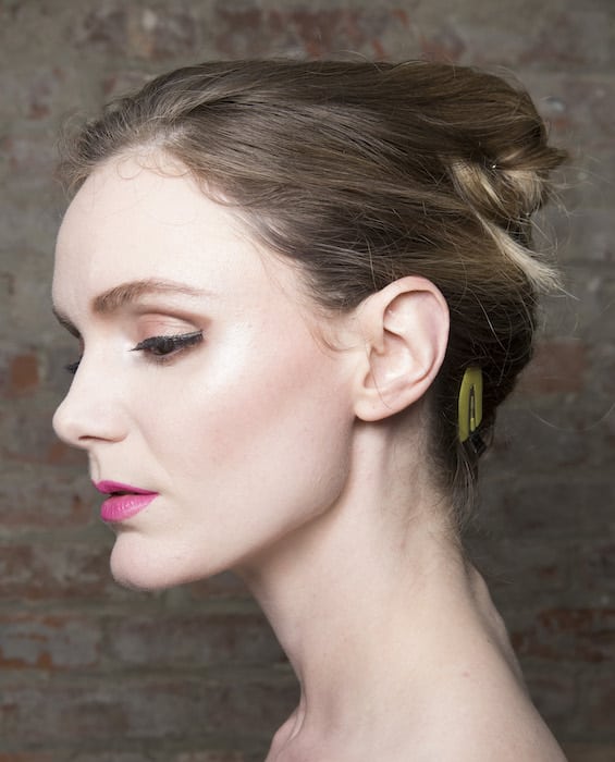 capelli chignon banana