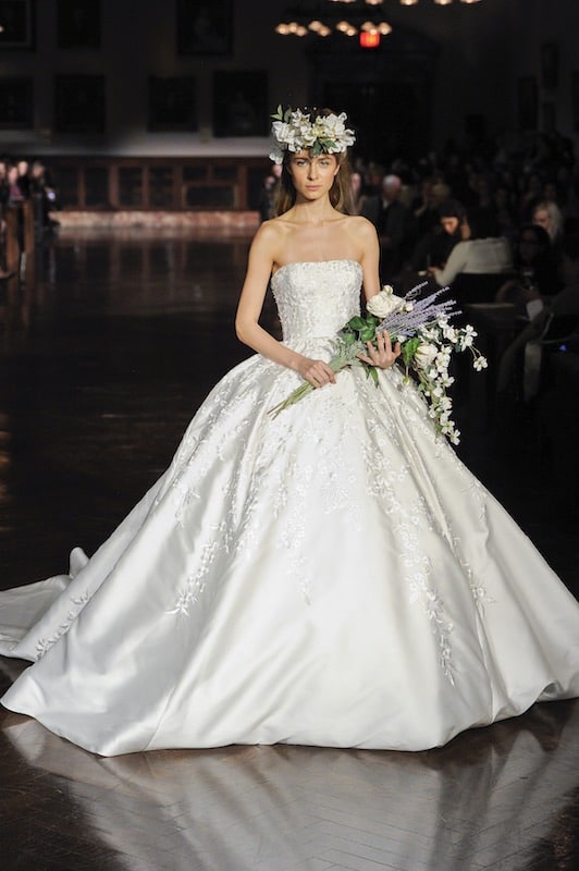 Reem Acra abito sposa estate 2019