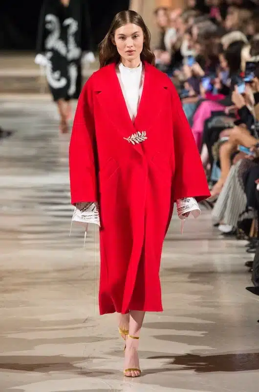 cappotto dona inverno 2019 rosso