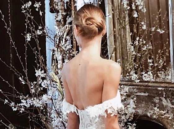 chignon sposa 2019