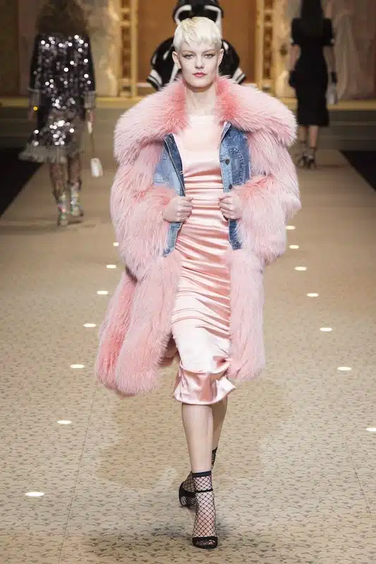 dolce gabbana abito inverno 2019