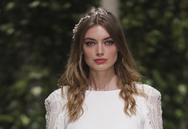 Capelli sciolti sposa 2019