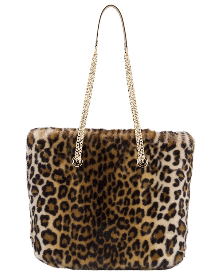 O bag borsa ecopelliccia animalier