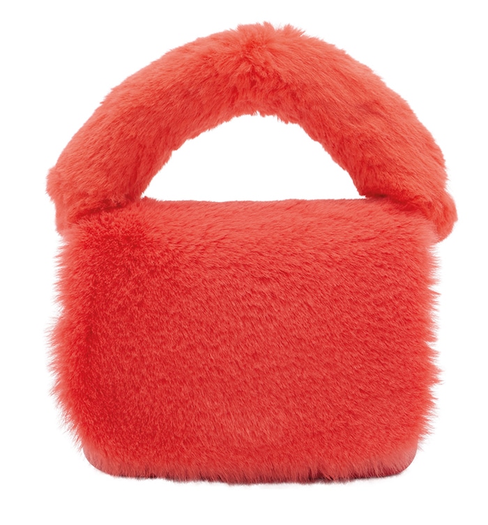 O bag borse piccole in pelliccia eco