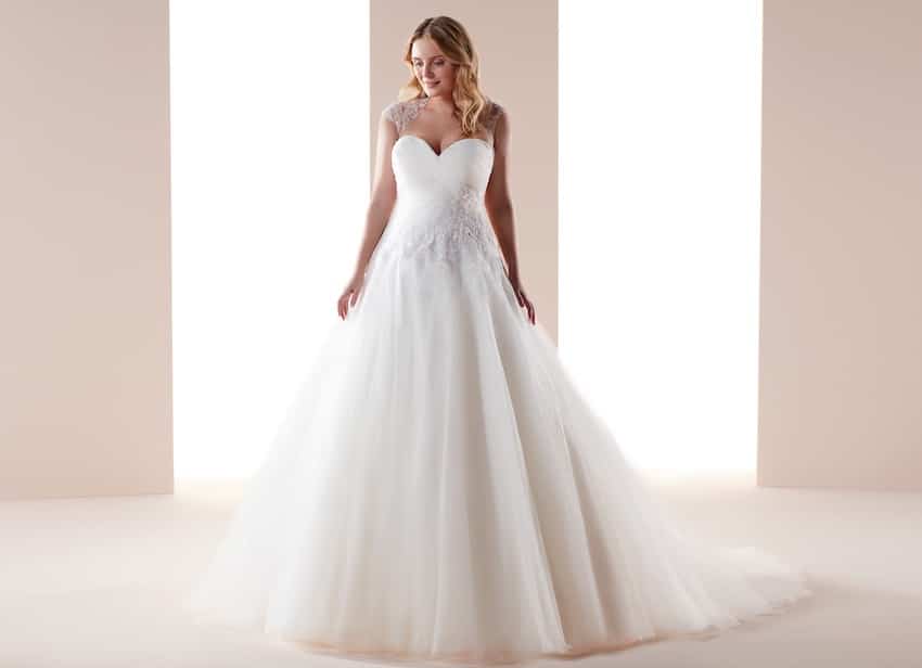 abiti da sposa nicole curvy 2019