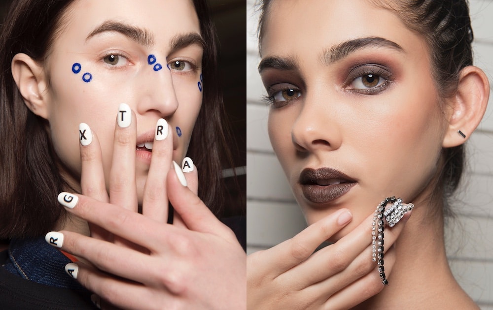 unghie nail art inverno 2018-2019