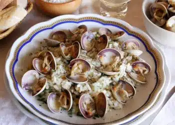 Ricetta Risotto di vongole al fumetto di pesce