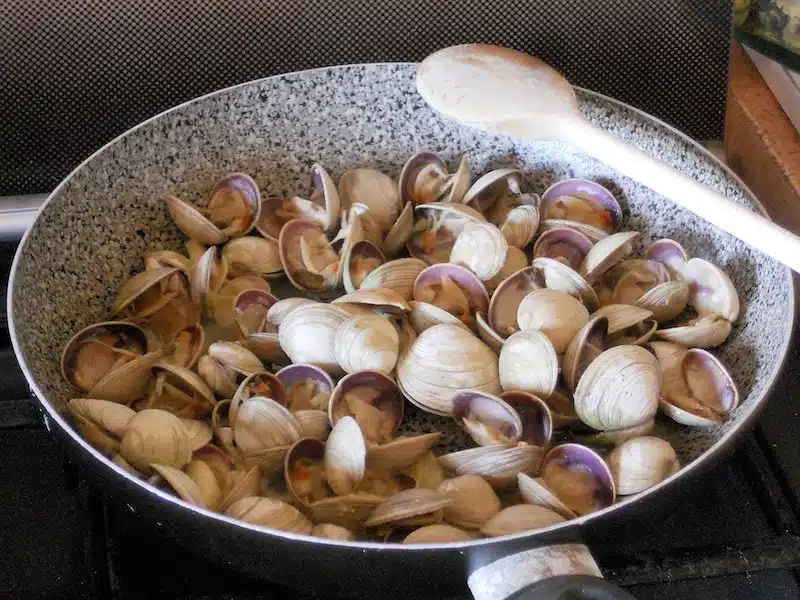 Risotto e vongole al fumetto di pesce 1