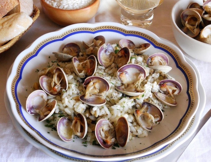 risotto vongole