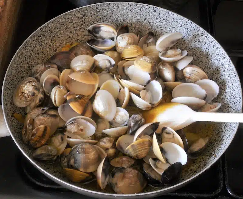 Vongole veraci alla curcuma