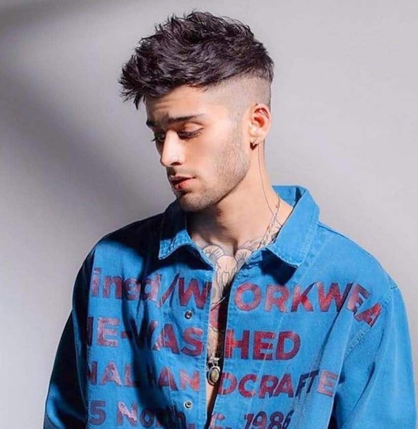 Zyan Malik capelli agosto 2018