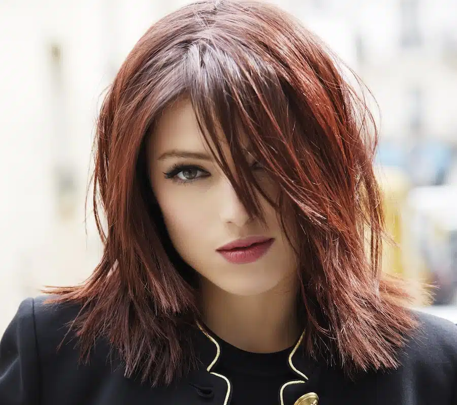 capelli taglio medio lungo scalato inverno 2019