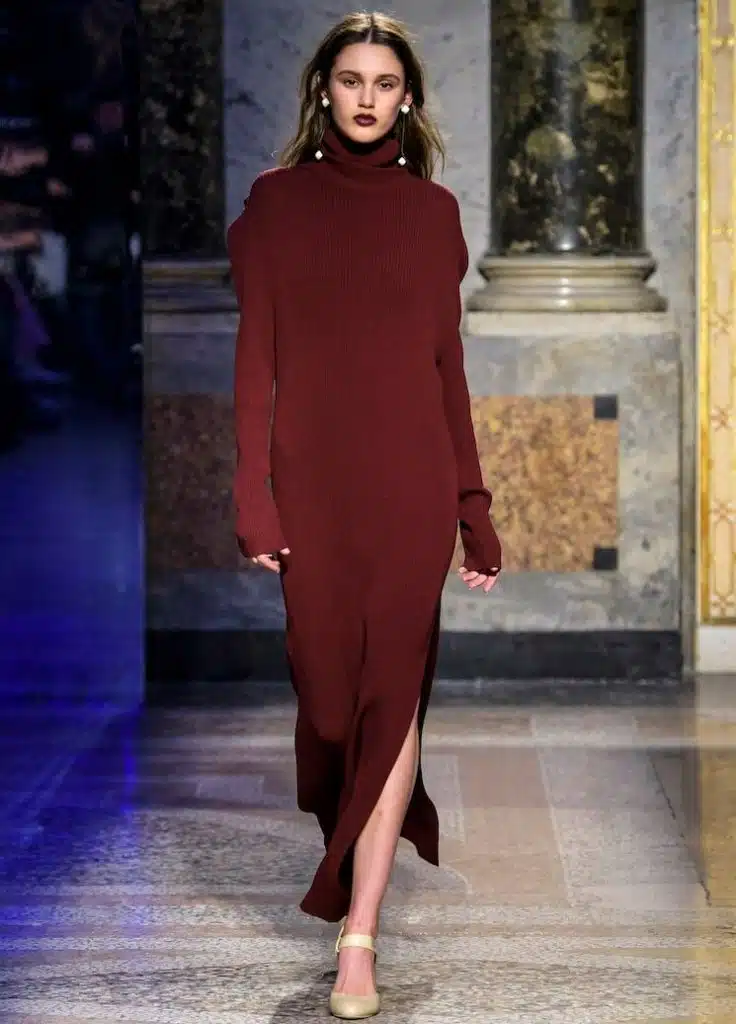 Anteprima abito maglia inverno 2018 2019