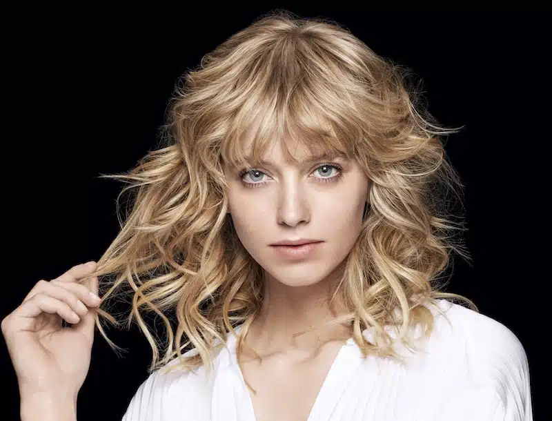 Capelli biondi scalati JLD inverno 2019