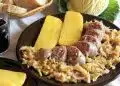 Polenta con salsiccia e verza ricetta