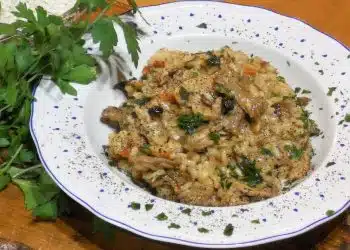 Risotto ai funghi misti