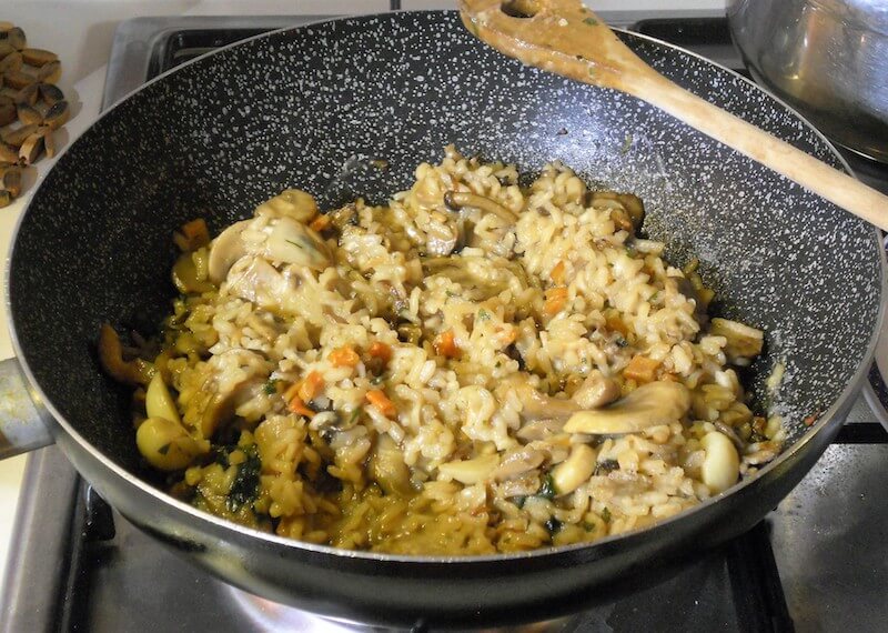 Risotto ai funghi misti 