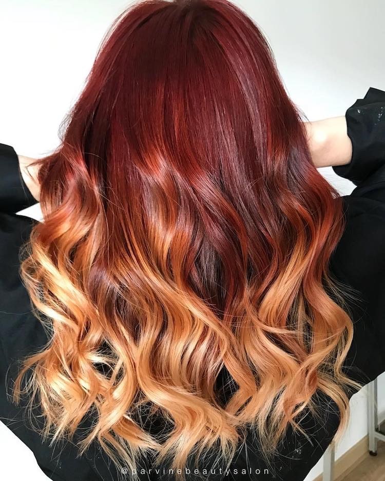 Colore Capelli Balayage Ombré E 35 Sfumature Per Il 2019