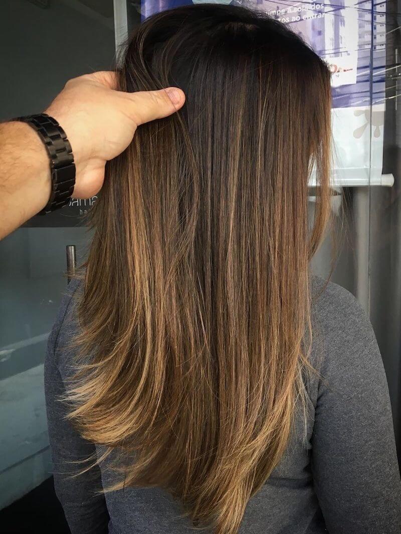 balayage caramello autunno inverno 2020