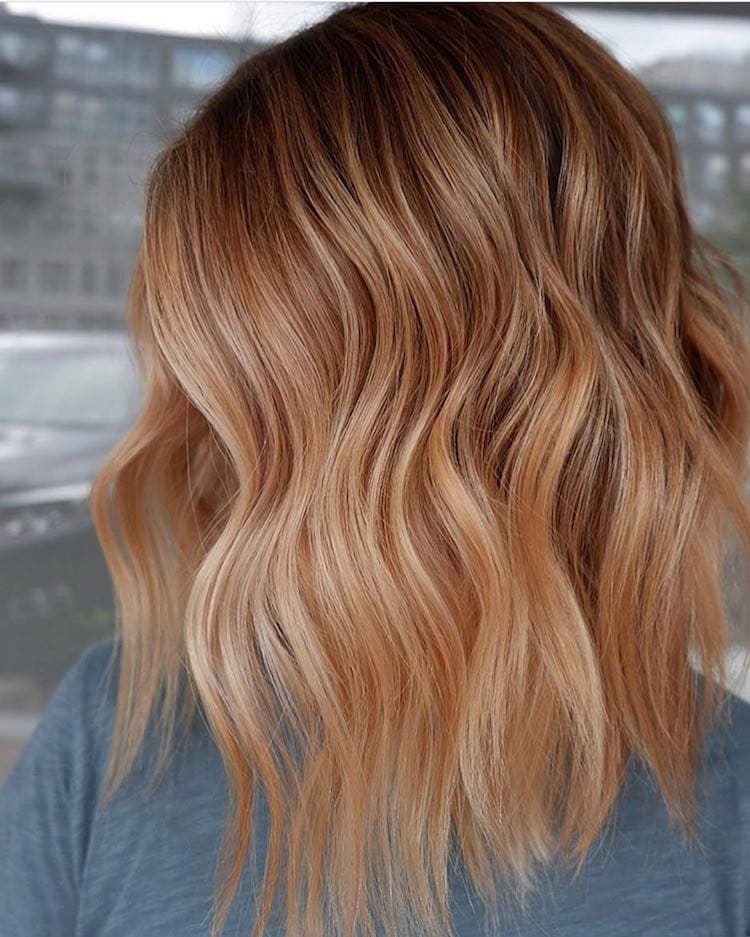 Colore Capelli Balayage Ombré E 35 Sfumature Per Il 2019