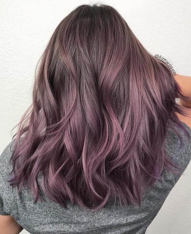 capelli lavanda inverno 2019-