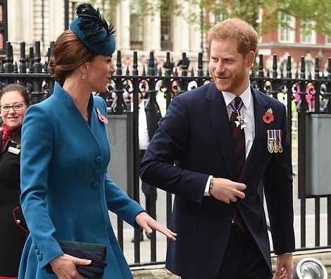 kate harry aprile 2019