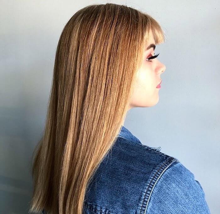 taglio capelli lunghi frangia inverno 2019