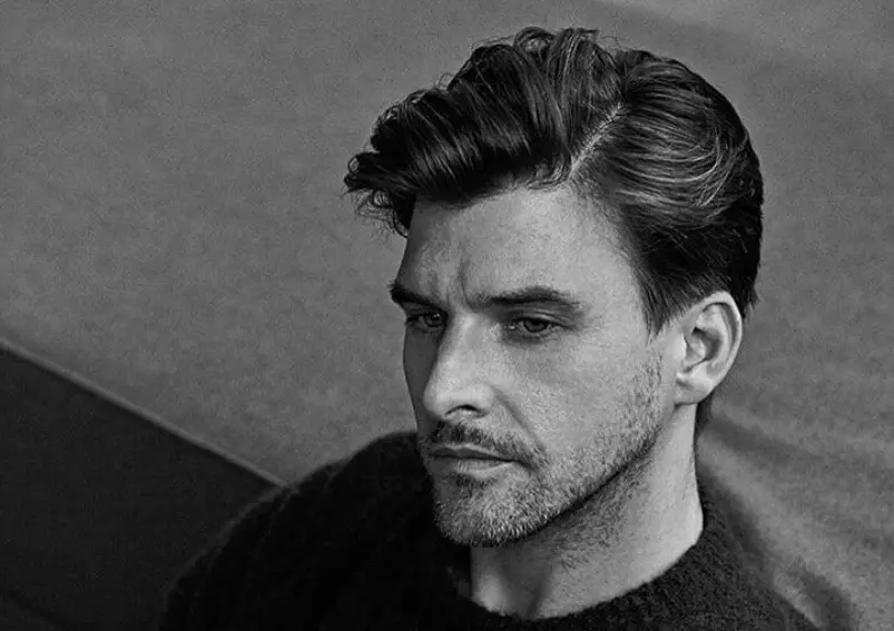 taglio uomo riga ciuffo 2020-