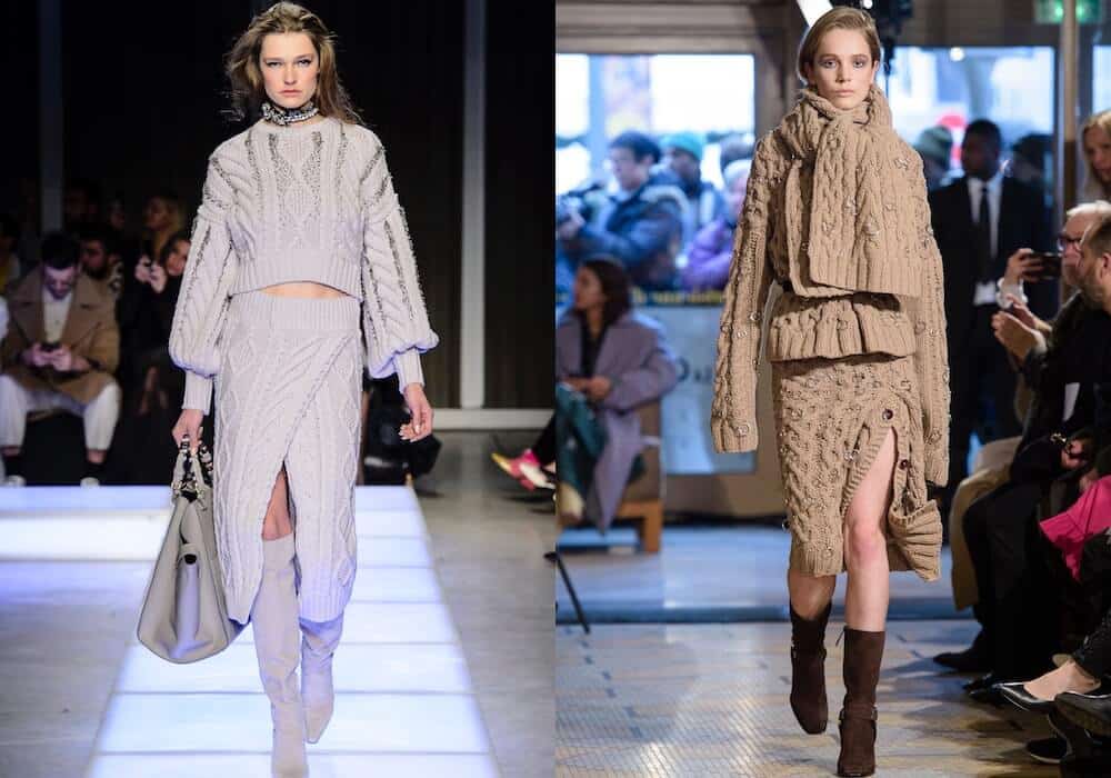 vestiti di lana inverno 2018 