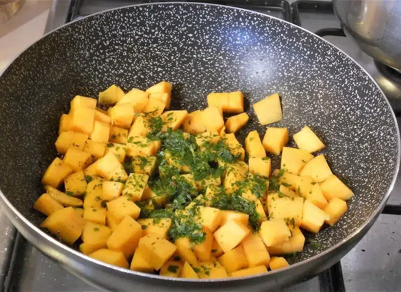 Pasta e zucca alla napoletana 1