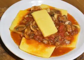 Polenta e funghi ricetta