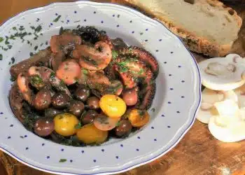 Polipetti veraci e champignon