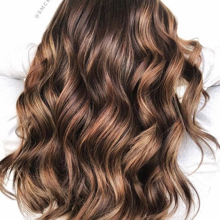 capelli castano carammello 2019-