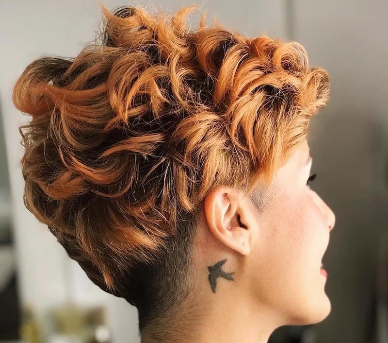 capelli ciocce colorate rame 2019