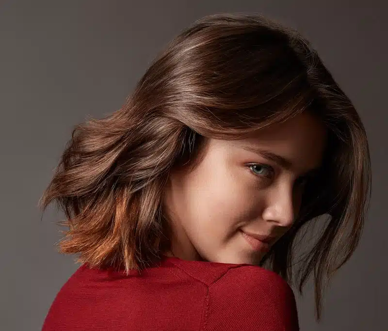 ciocca rossa capelli castani inverno 2019 