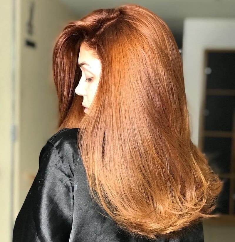 red hair 2019 lunghi