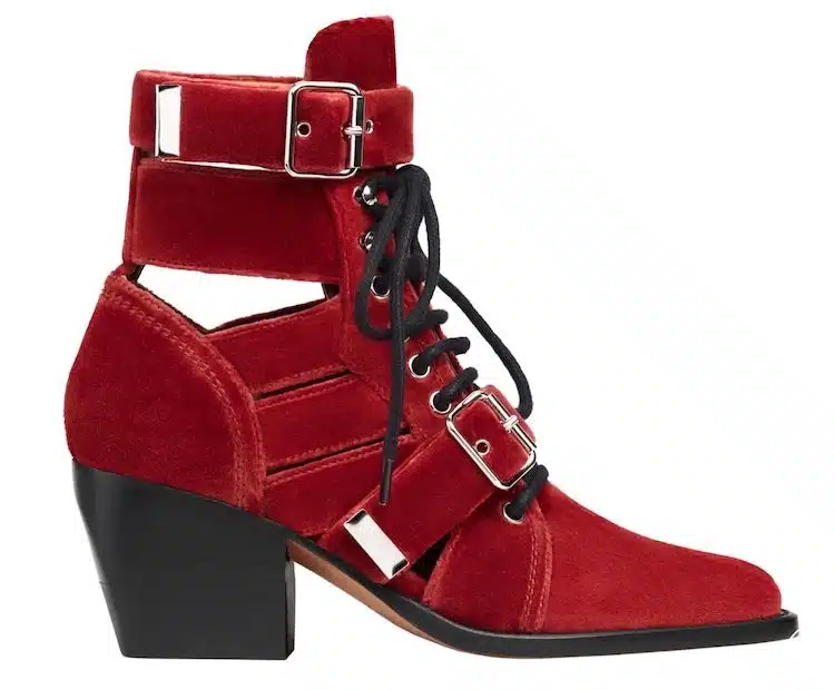chloe- stivaletti in velluto inverno 2019
