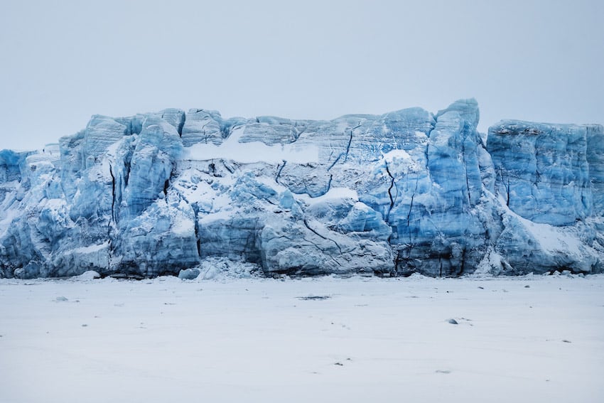 Ghiacciaio alle Isole Svalbard