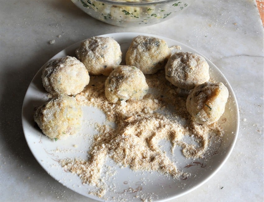 Polpette di baccala al forno foto 