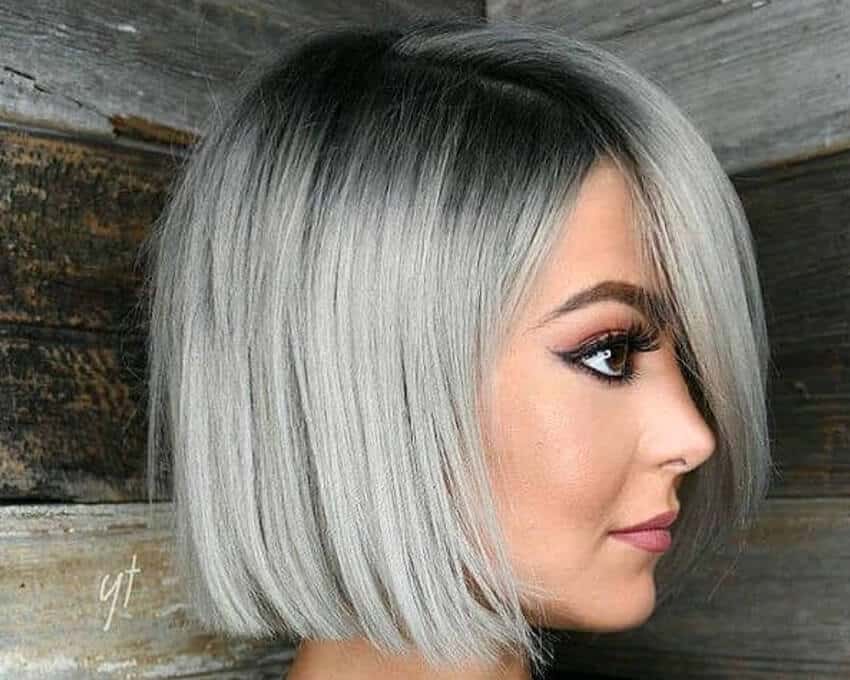 capelli grigi make up 2019 